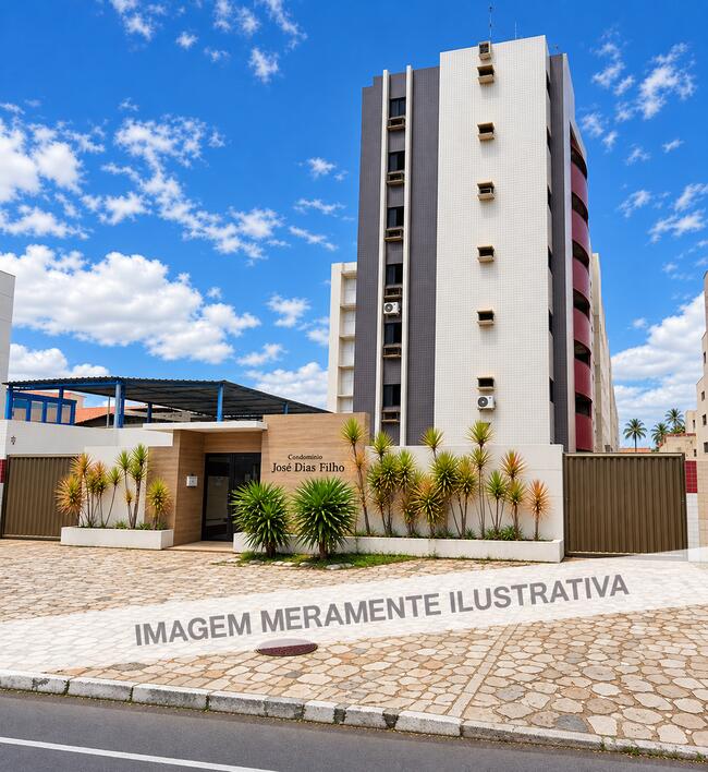 Judicial - Apartamento no Ed. Residencial José Dias Filho