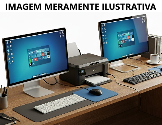 02 Computadores com 01 Impressora, Sumaré/SP
