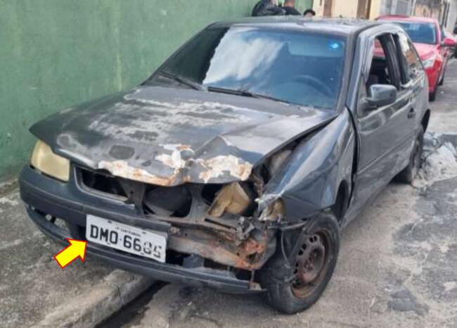 Veículo - Volkswagen Gol, São Paulo/SP