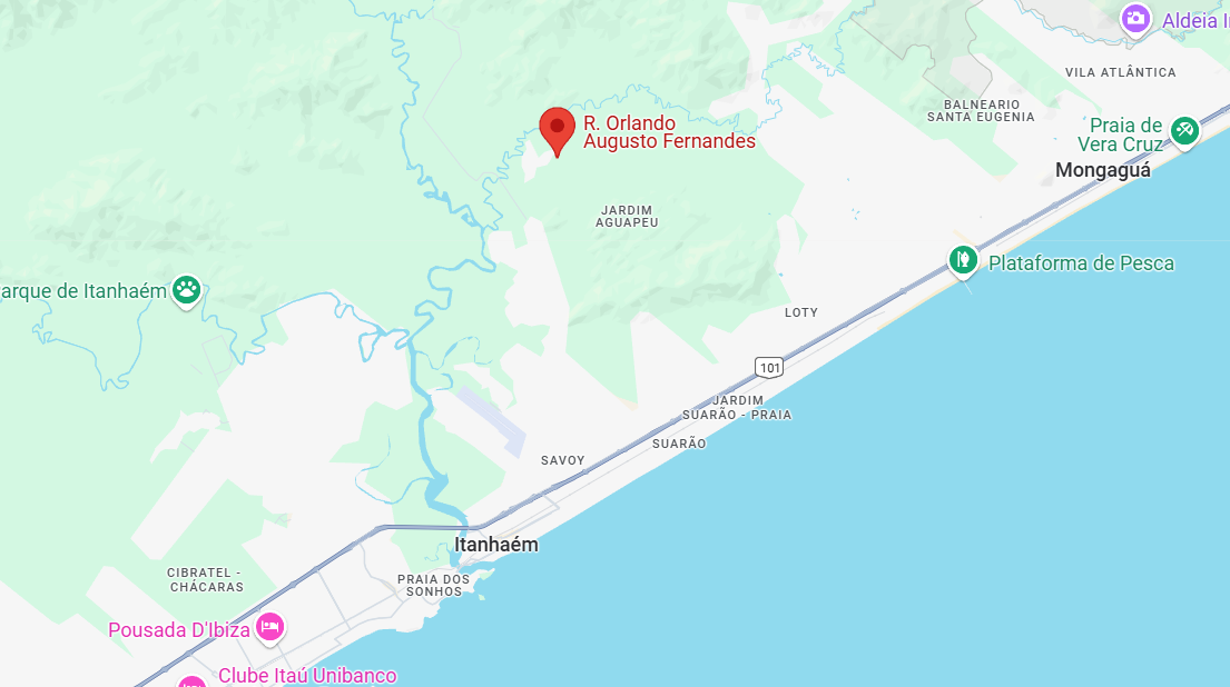 Tereno 2.500,00m² - Itanhaém/SP