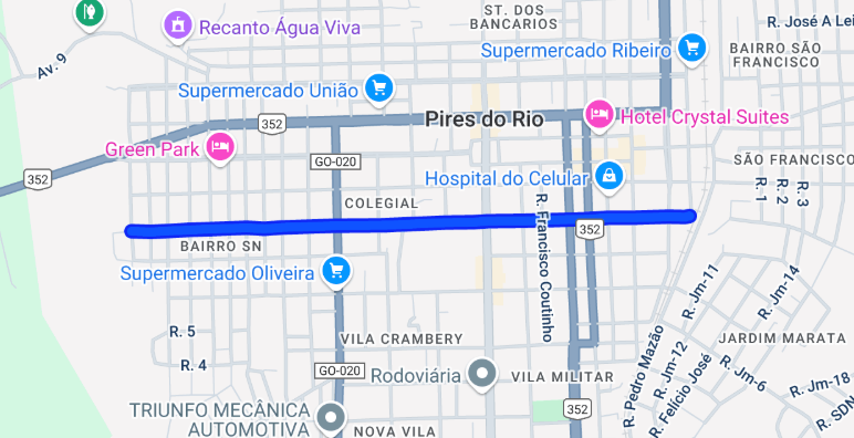 Terreno - Pires do Rio/GO