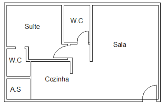 Apartamento - José Menino, Santos