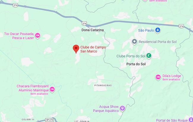 Chalé - Clube de Campo San Marco, Mairinque/SP