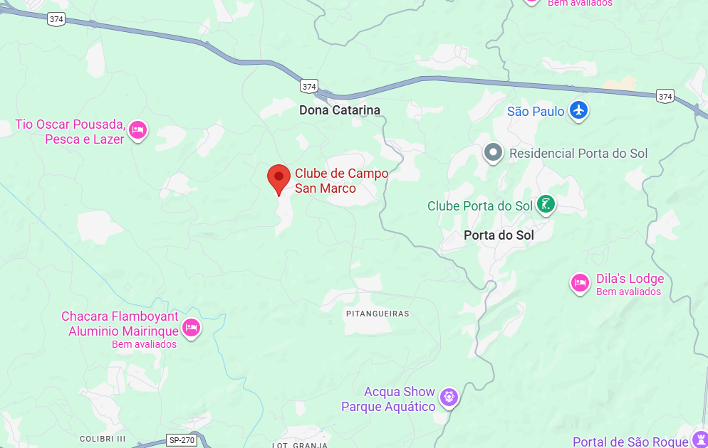 Chalé - Clube de Campo San Marco, Mairinque/SP