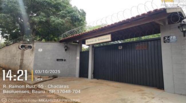Chácara - Chácaras Baurunenses, Bauru/SP