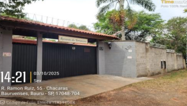 Chácara - Chácaras Baurunenses, Bauru/SP