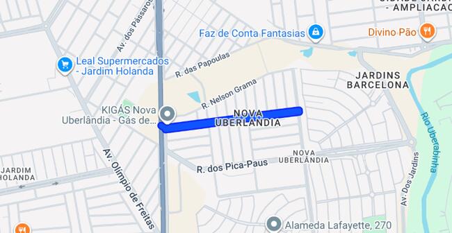 Terreno 250,00m² - Nova Uberlândia, Uberlândia/MG