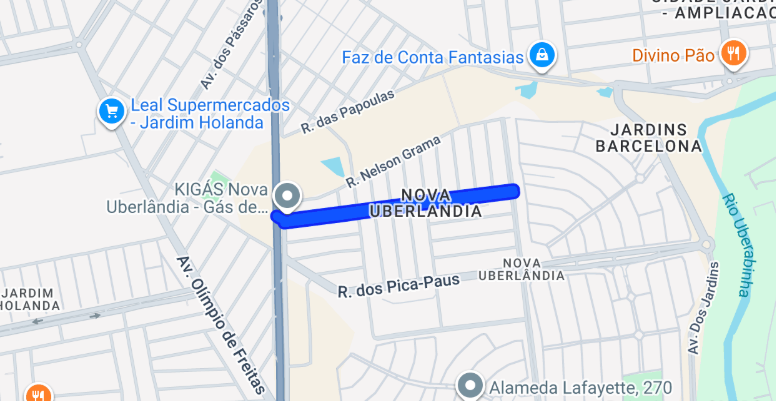 Terreno 250,00m² - Nova Uberlândia, Uberlândia/MG