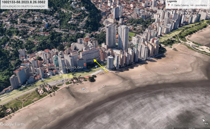 Apartamento 64,00m² - José Menino, Santos/SP