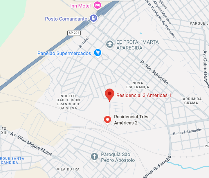 Apartamento 42,51m² - Nucleo Hab. Ver. Edson Francisco da Silva, Bauru/SP