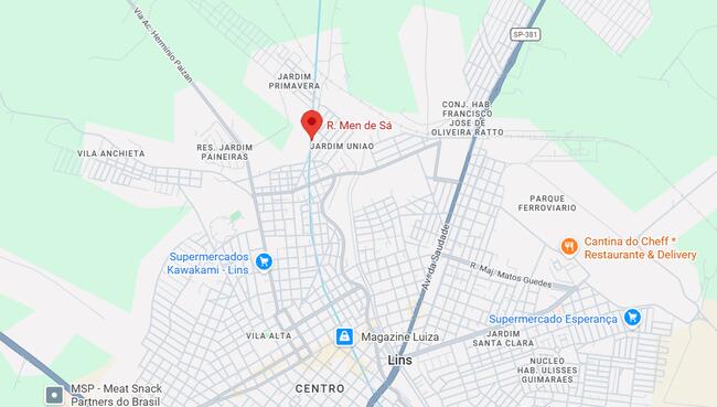 Lote 125,22m² - Vila Parque das Americas, Lins/SP