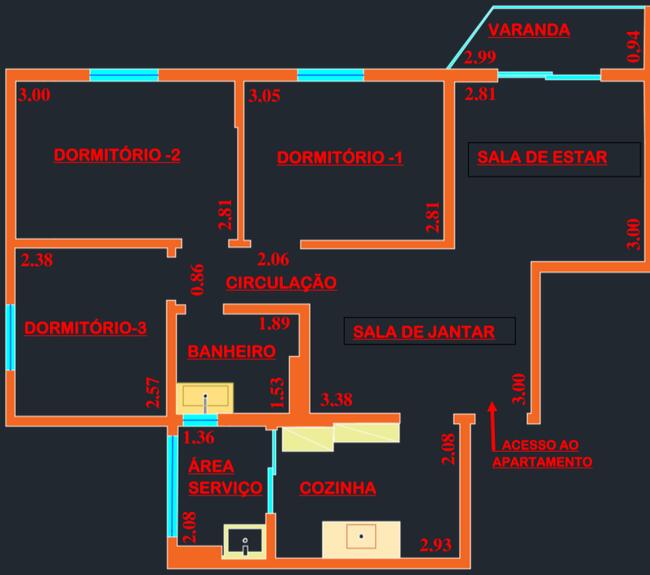 Apartamento 61,26m² - Morumbi, São Paulo/SP