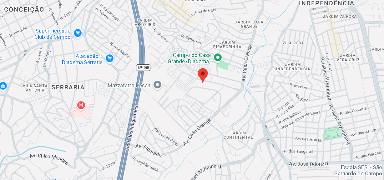 Apartamento 45,73m² - Casa Grande, Diadema/SP