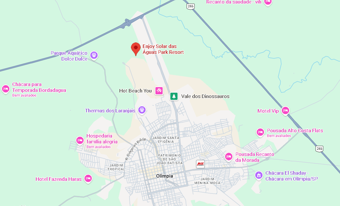 Unidade Comercial - Solar das Águas Park Resort, Olímpia/SP