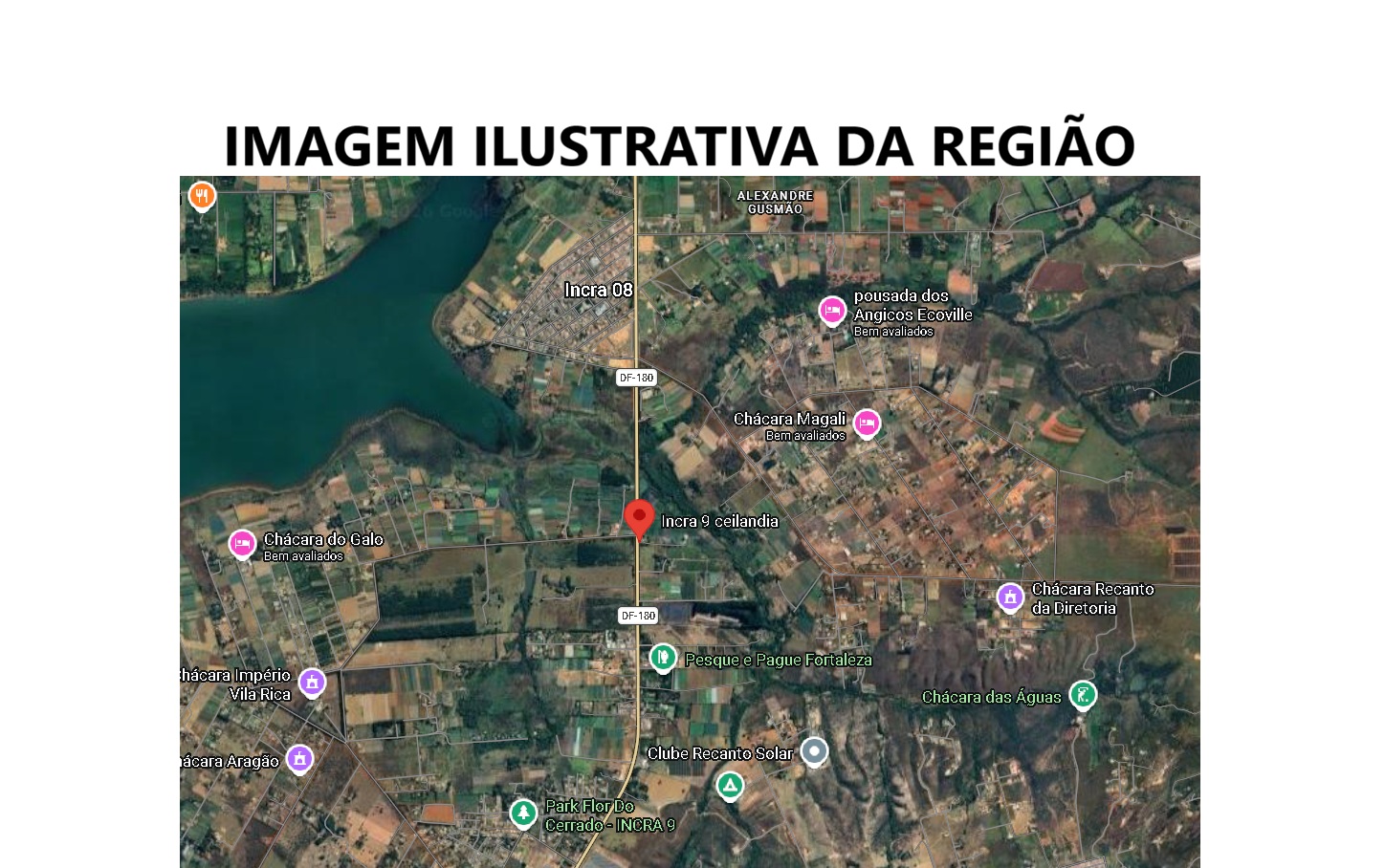 Gleba de Terras 41,20ha - PICAG, Ceilândia/DF