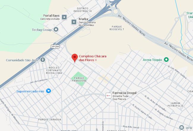 Apartamento 46,24m²- Parque Roosevelt, Bauru/SP