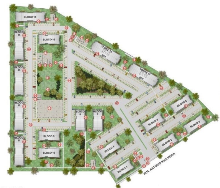 Apartamento 47,85m²- Vila Mogilar, Mogi das Cruzes/SP