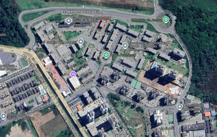 Apartamento 47,85m²- Vila Mogilar, Mogi das Cruzes/SP