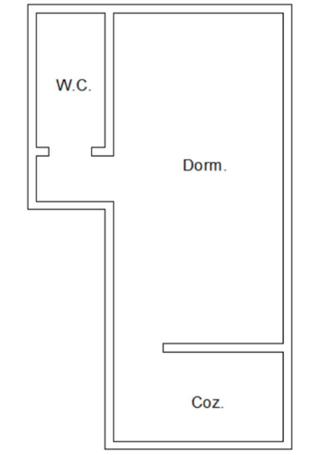 Apartamento 32,00m²- Nova Mirim, Praia Grande