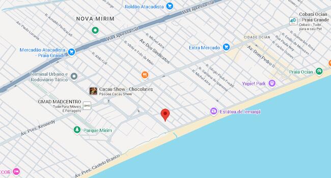 Apartamento 32,00m²- Nova Mirim, Praia Grande