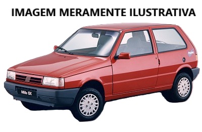 Veículo - Fiat Uno Mille EP, Macaubal/SP