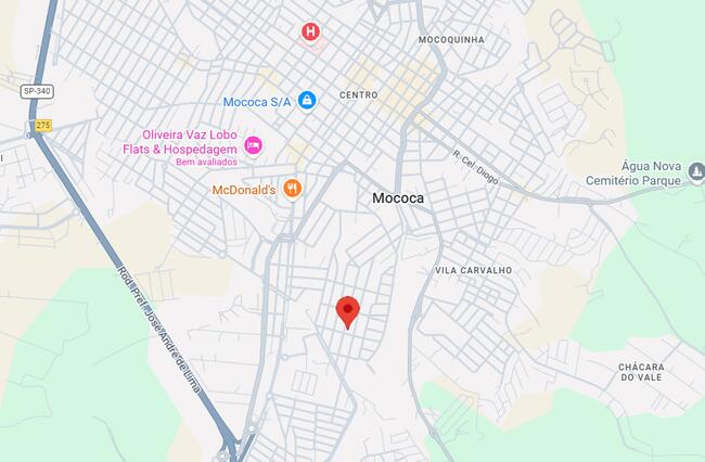 Terreno 377,00m² - Jardim Chico Piscina, Mococa/SP