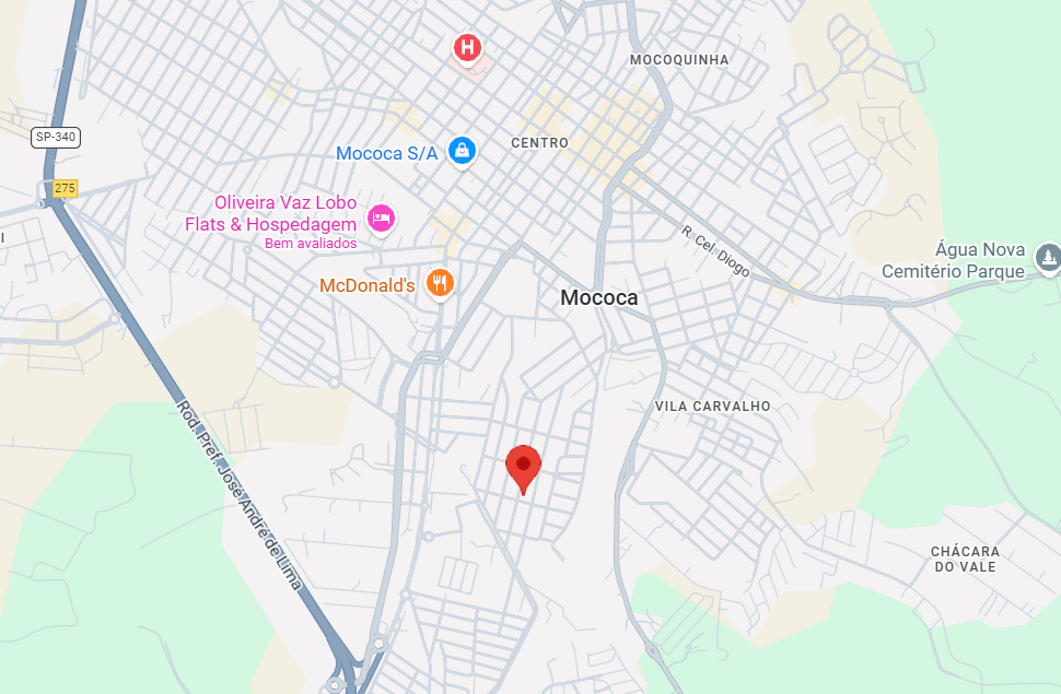 Terreno 377,00m² - Jardim Chico Piscina, Mococa/SP