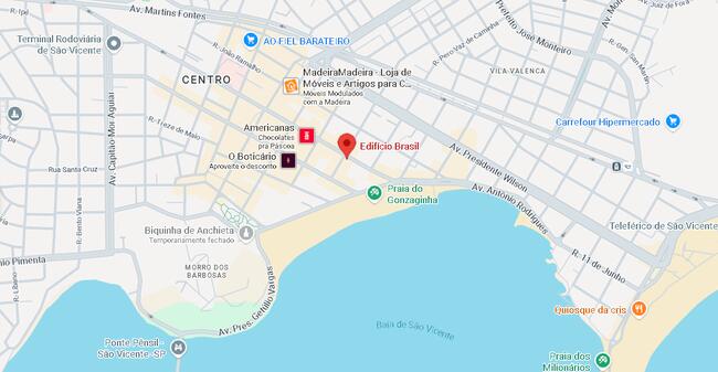 Apartamento 112,00m² - Centro, São Vicente
