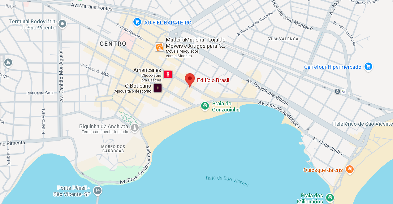 Apartamento 112,00m² - Centro, São Vicente