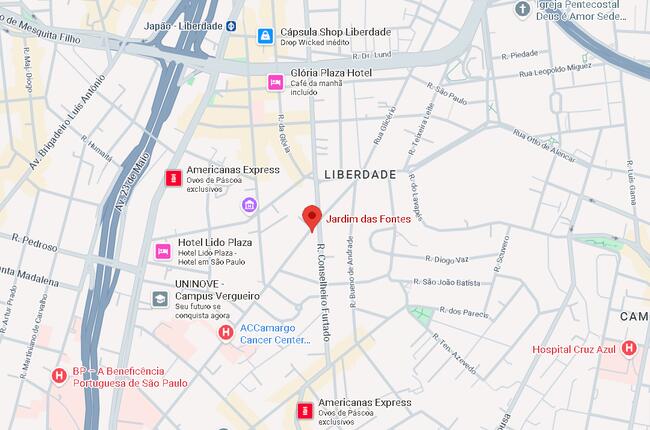 Box de Garagem 23,92m²- Liberdade, São Paulo/SP