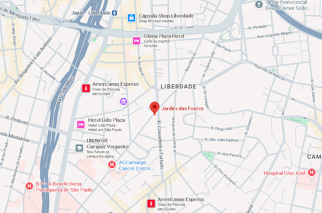 Box de Garagem 23,92m²- Liberdade, São Paulo/SP