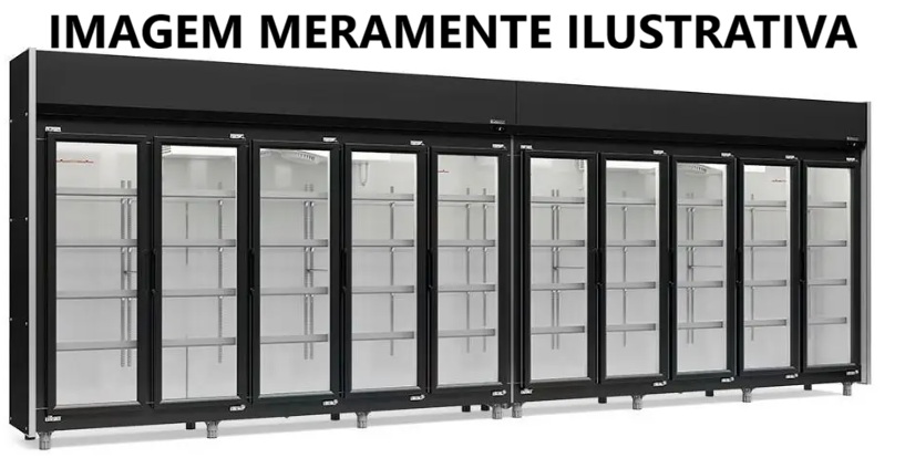 Bens Diversos - Expositor de 10 portas Gelopar, Centro, Rio Claro/SP