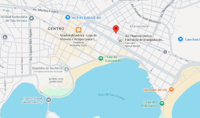 Apartamento 26,97m²- Centro, São Vicente/SP