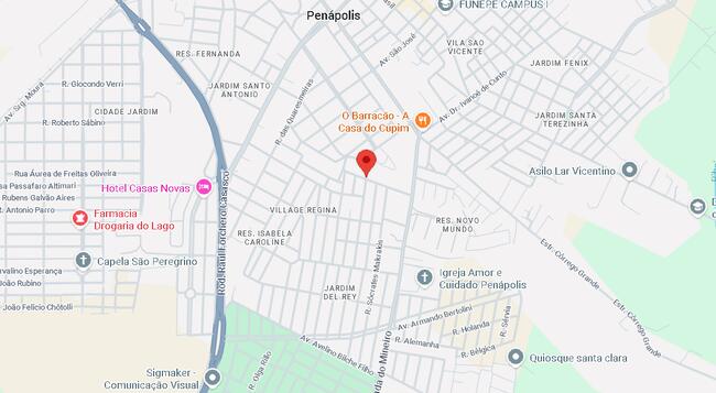 Casa 275,00m² - Parque Res. Village, Penápolis/SP