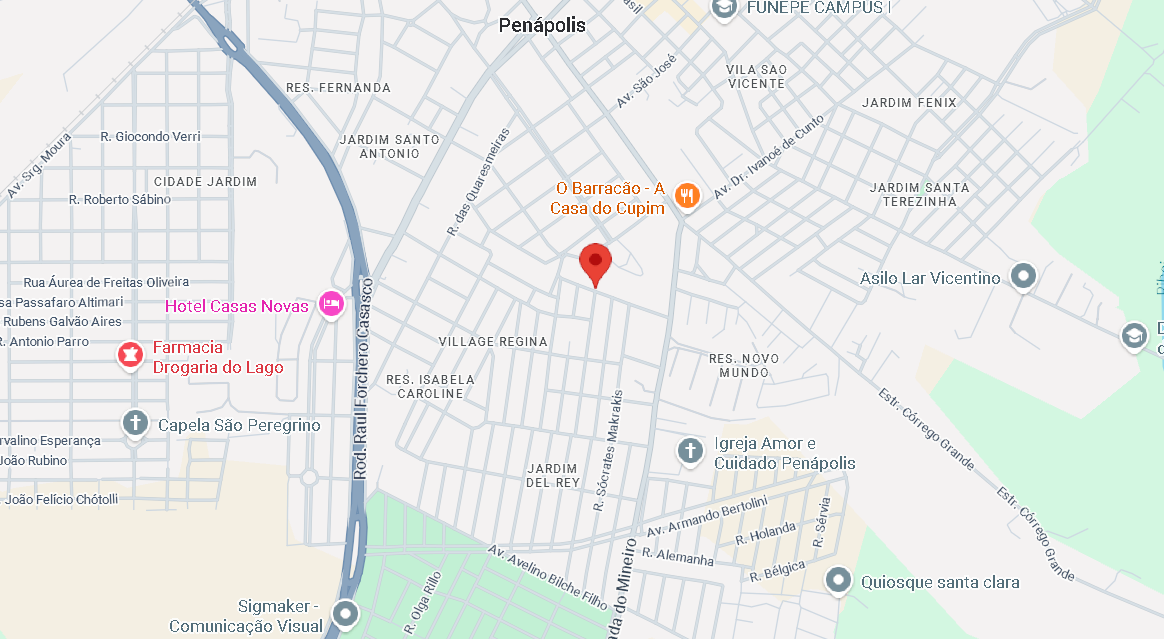 Casa 275,00m² - Parque Res. Village, Penápolis/SP