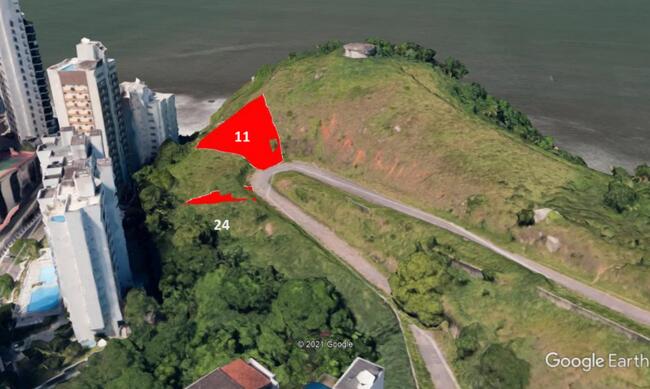Terrenos 1.176,00m² e 640,00m² - Jardim Astúrias, Guarujá/SP