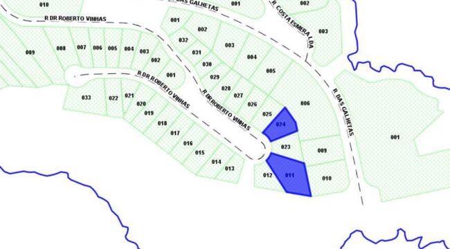 Terrenos 1.176,00m² e 640,00m² - Jardim Astúrias, Guarujá/SP