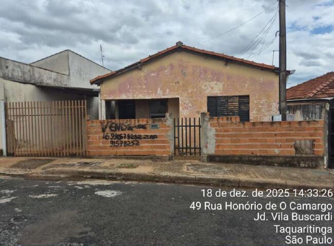 Casa 170,00m² - Jardim Buscardi, Taquaritinga/SP