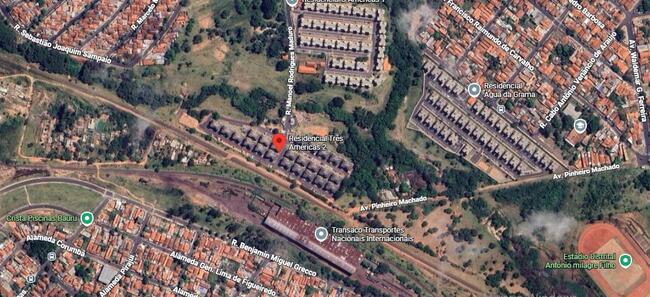 Apartamento 51,77m² - Nucleo Hab. Ver. Edson Francisco da Silva, Bauru/SP