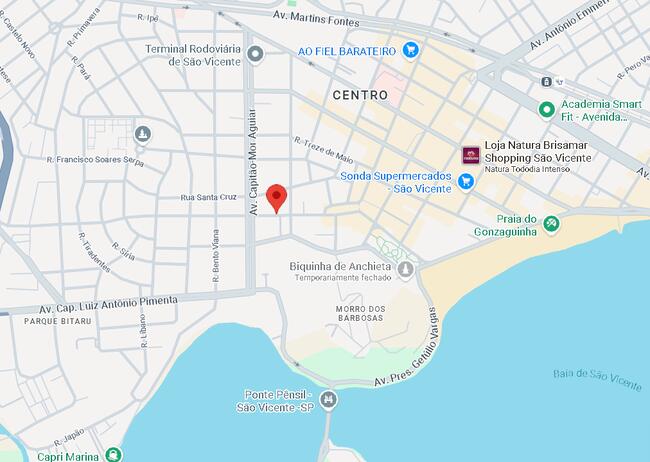 Apartamento 22,32m² - Centro, São Vicente/SP