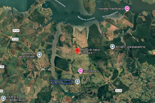 Lote em Condomínio 450,00m² - Riviera de Santa Cristina XIII, Paranapanema/SP