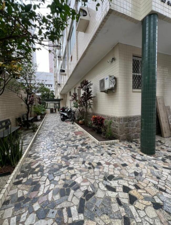 Apartamento 30,21m² - Boqueirão, Santos/SP