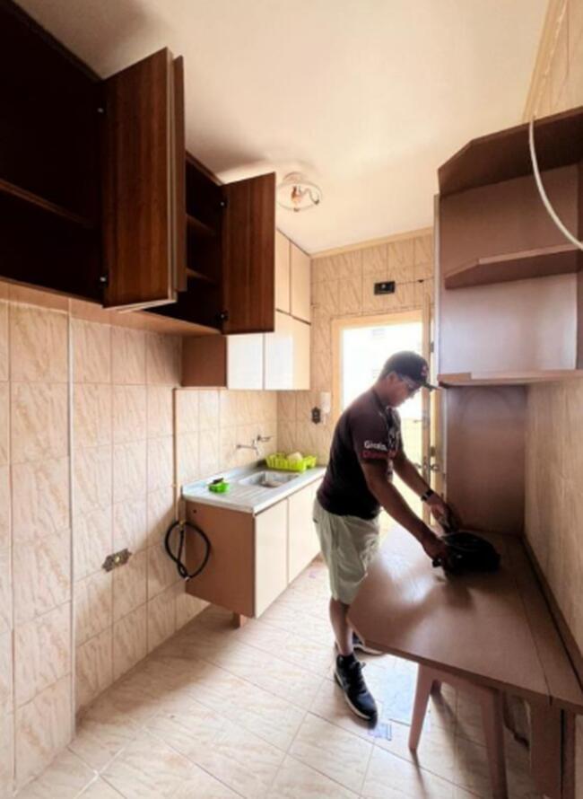 Apartamento 30,21m² - Boqueirão, Santos/SP