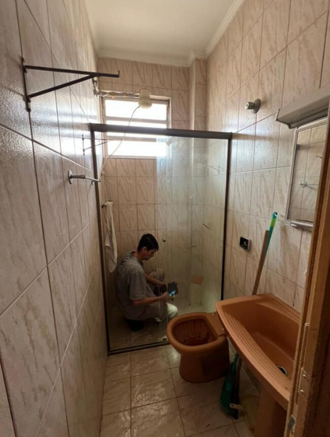 Apartamento 30,21m² - Boqueirão, Santos/SP