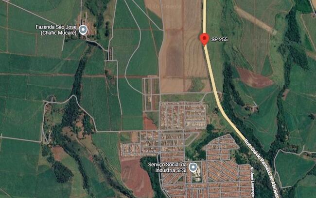 Terreno 783,00 m² - Estrada de Rodagem asfaltada, Barra Bonita/SP
