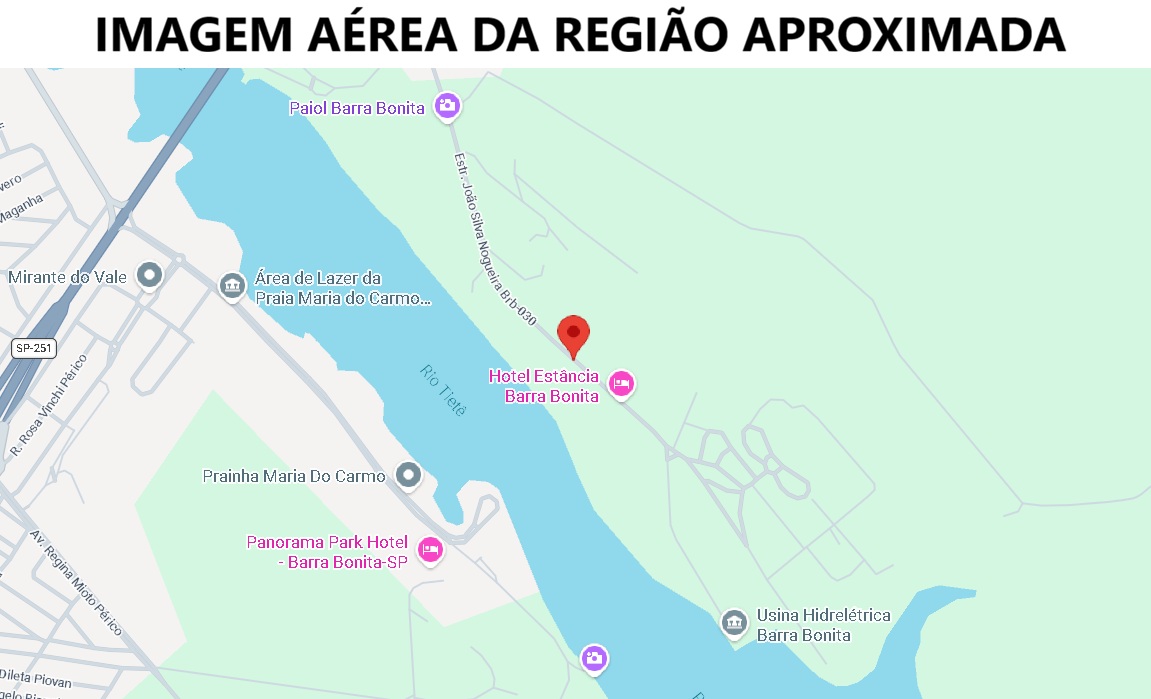 Terreno 783,00m² - Estrada de Rodagem asfaltada, Barra Bonita/SP