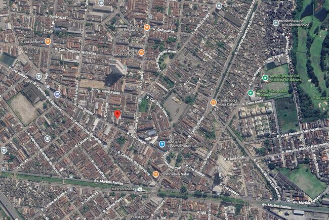 Terreno 603,00 m² - Parque Sao Vicente, São Vicente/SP