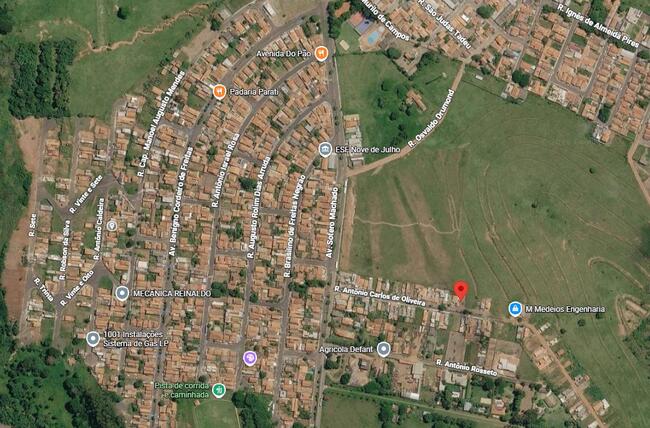 Terreno 200,00 m² - Residencial Albatroz, Cerqueira César/SP