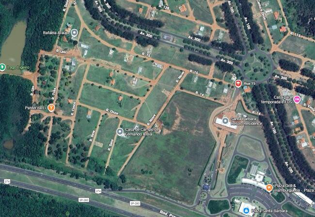 Terreno 261,85 m² - Jardim Marcella, Águas de Santa Bárbara/SP