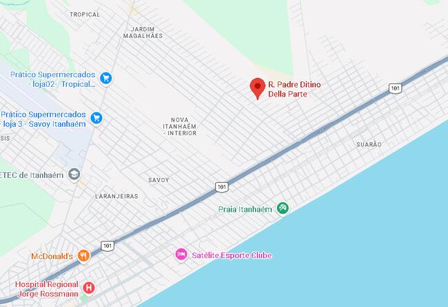 Casa 125,00m² - Nossa Sra. do Sion, Itanhaém/SP